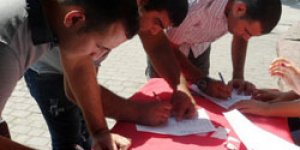 Dolmuş zammına imzalı tepki!