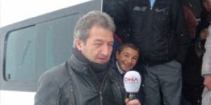 Karda mahsur kaldılar